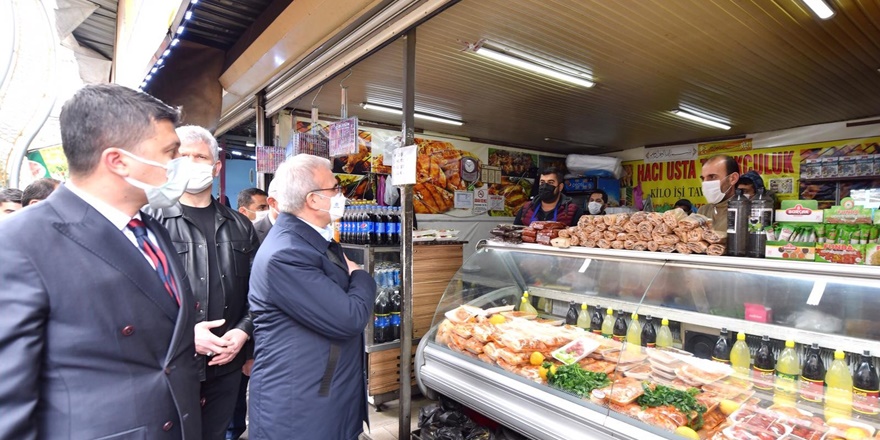 Diyarbakır Valisi Silvan’da incelemelerde bulundu