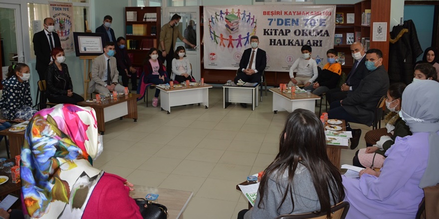 Beşiri’de kitap okuma seferberliği