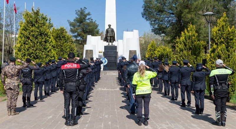 Diyarbakır’da Polis Teşkilatı'nın kuruluş yıl dönümü kutlandı