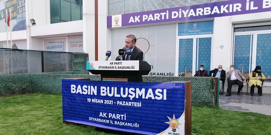 VİDEO - Diyarbakır AK Parti İl Başkanı iki müjde verdi!