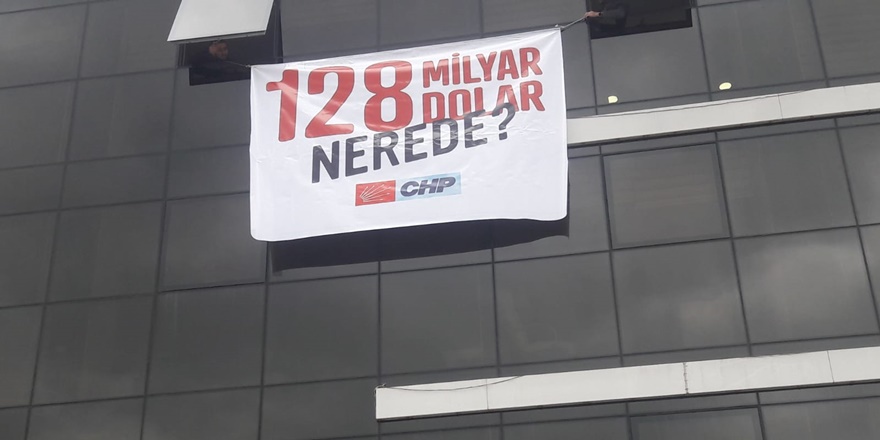 Diyarbakır’da CHP’ye pankart cezası
