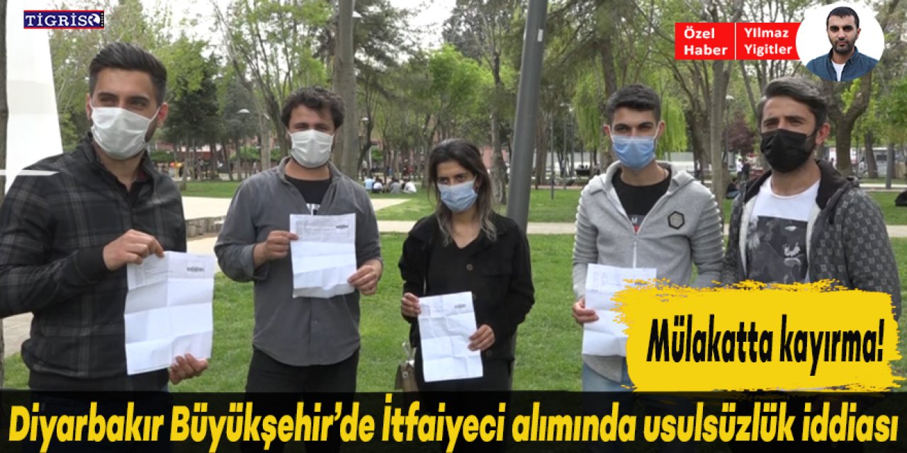 VİDEO - Diyarbakır Büyükşehir’de İtfaiyeci alımında usulsüzlük iddiası