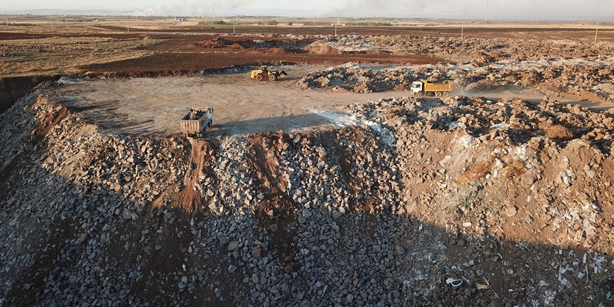 Diyarbakır’da kaçak hafriyatçılar için yeni yöntem