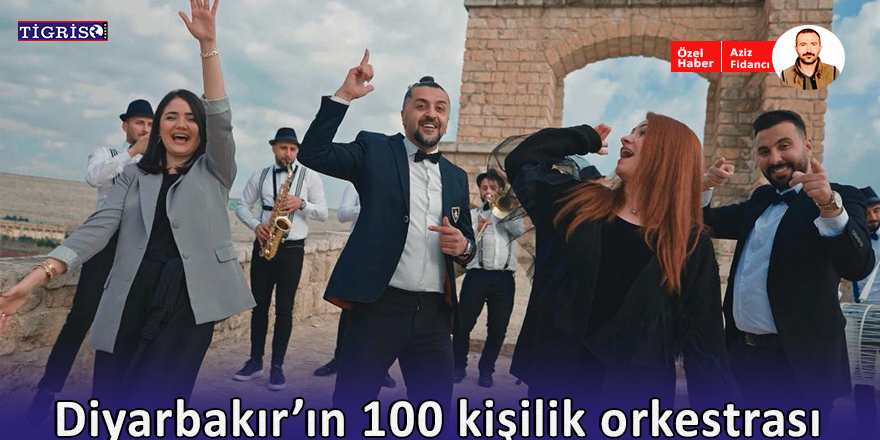 Diyarbakır’ın 100 kişilik orkestrası