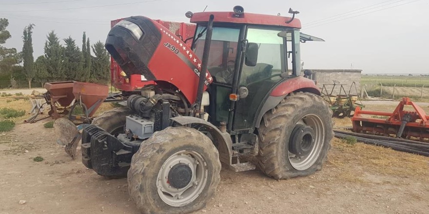 Konya’da satılan traktör, Urfa’da bulundu