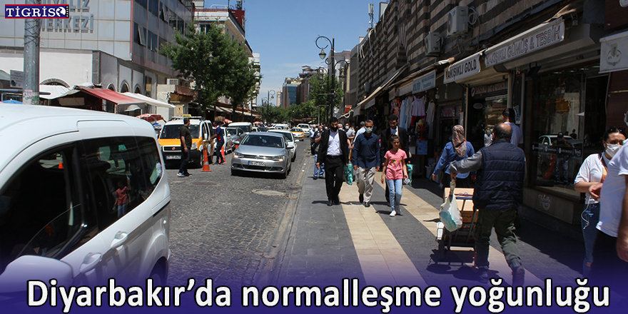 VİDEO - Diyarbakır’da normalleşme yoğunluğu