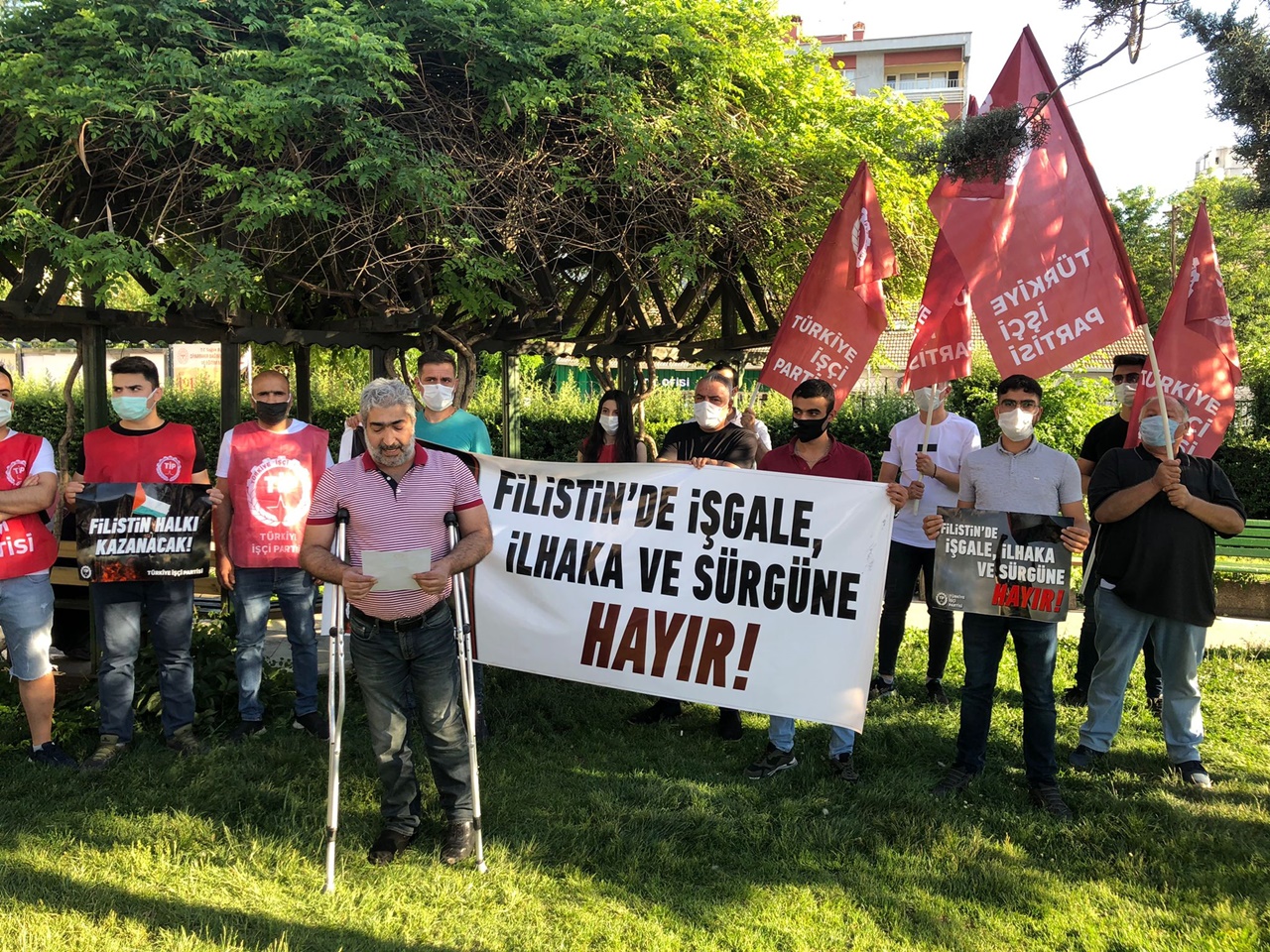 Türkiye İşçi Partisinden Filistin açıklaması: İşgale hayır