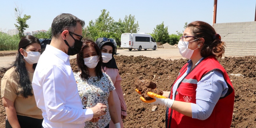 Diyarbakır'da “Topraktan Toprağa Organik Atıkların Geri Dönüştürülmesi” projesi
