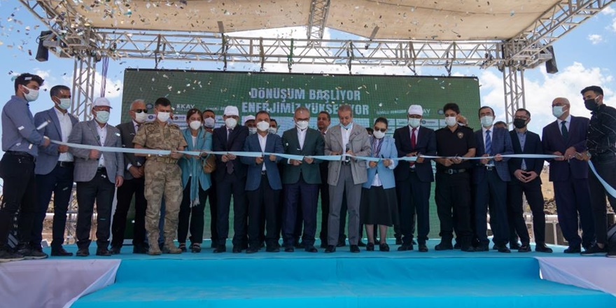 Diyarbakır'da metan gazından elektrik üretim tesisinin açılışı gerçekleştirildi