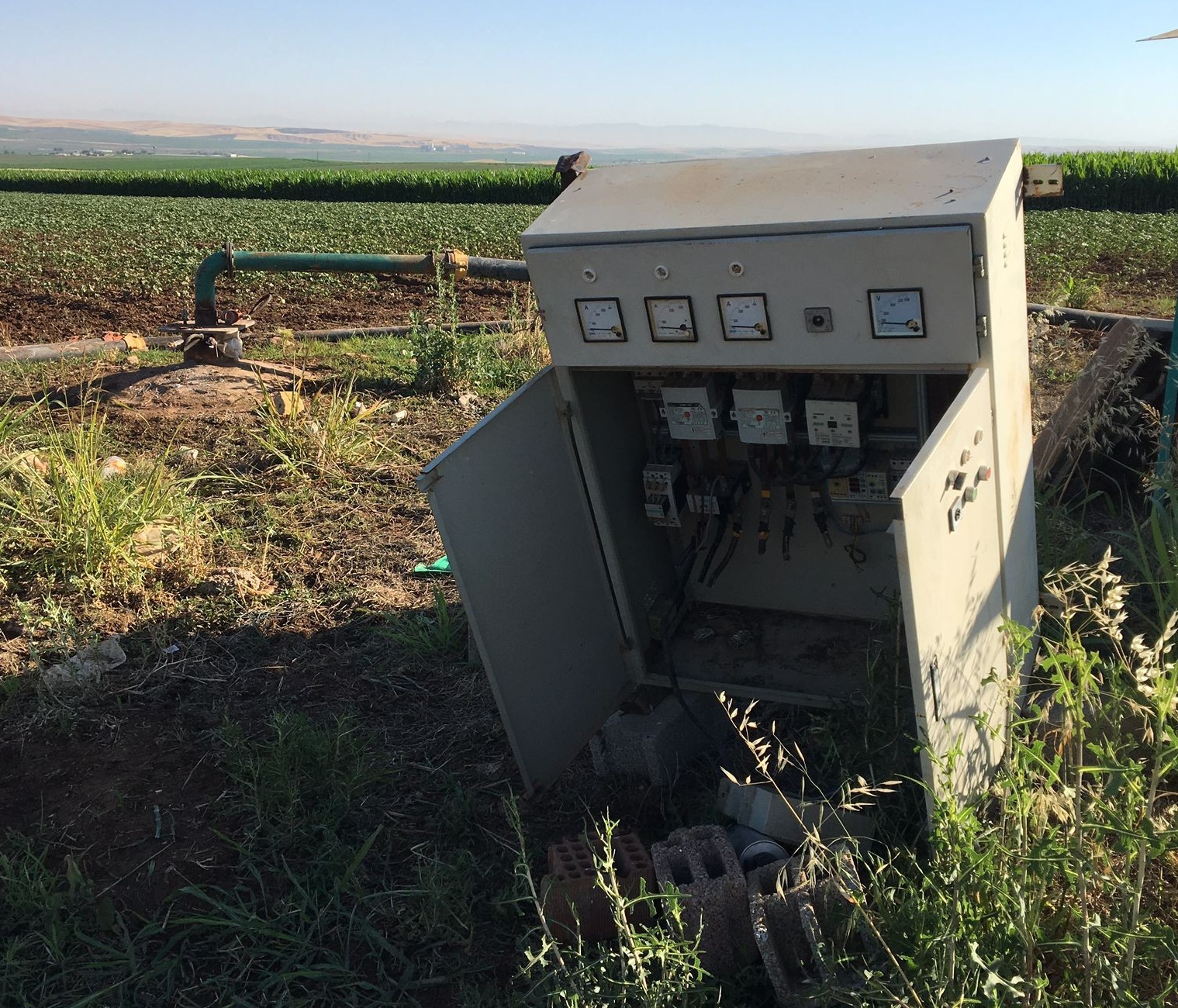 Diyarbakır’da kablo hırsızları iş başında