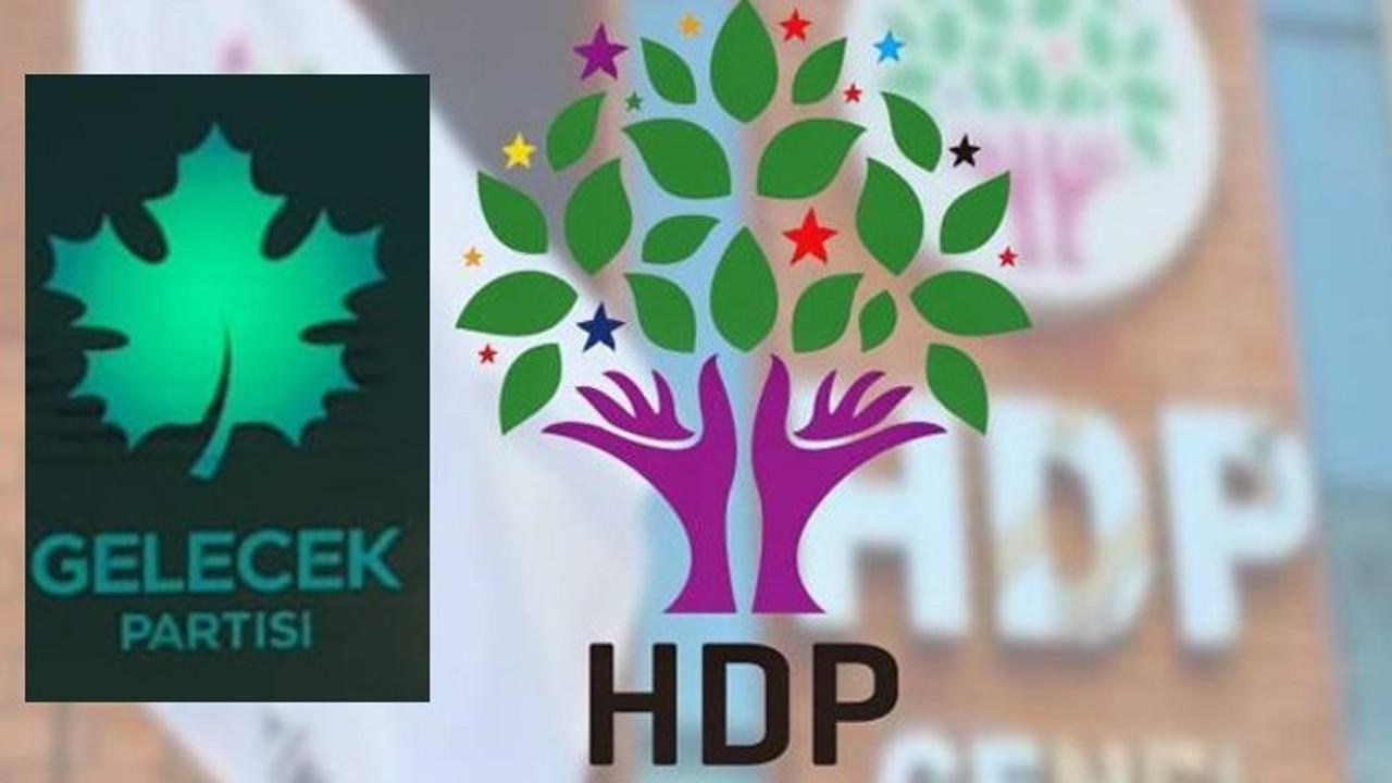 Gelecek Partisinden HDP’ye ziyaret
