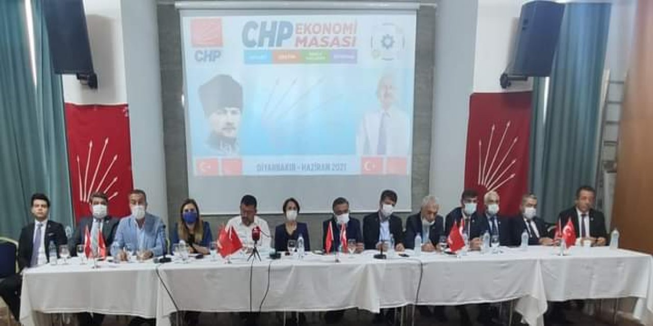 CHP “Ekonomi Heyeti” Diyarbakır’da