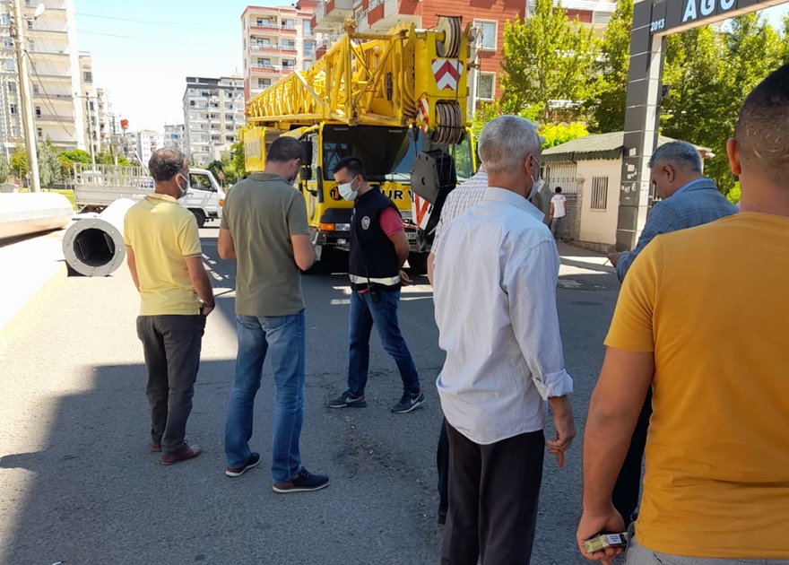 Diyarbakır’da baz istasyon gerginliği!