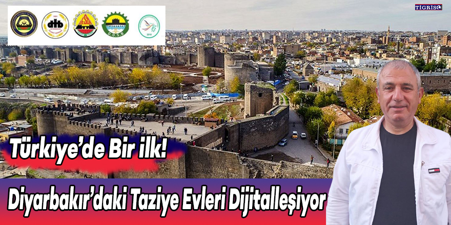 Türkiye'de bir ilk: Diyarbakır’daki taziye evleri dijitalleşiyor