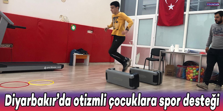 Diyarbakır’da otizmli çocuklara spor desteği