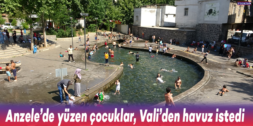 Anzele’de yüzen çocuklar, Vali’den havuz istedi