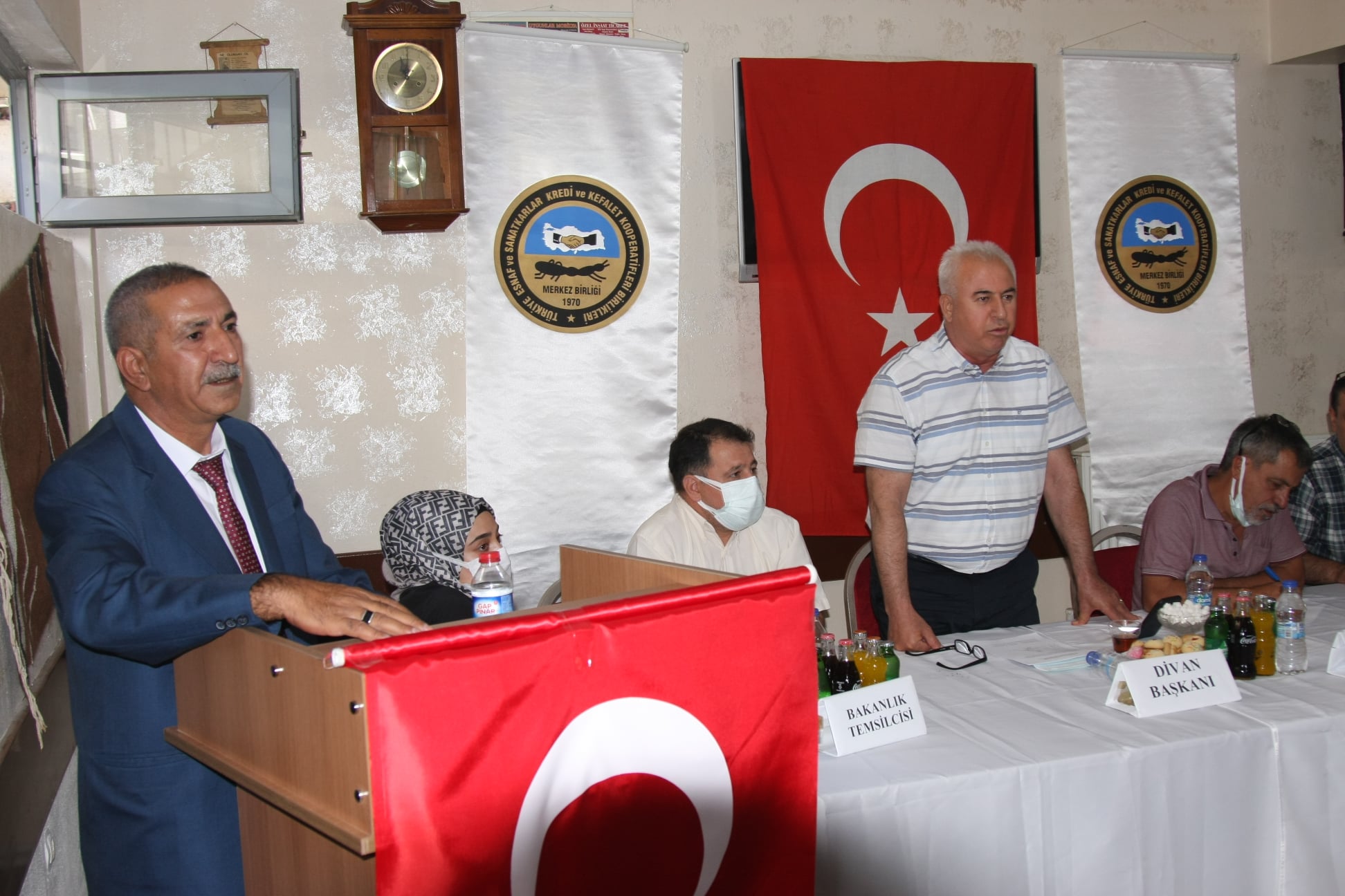 Ergani esnafı yeni başkanını seçti