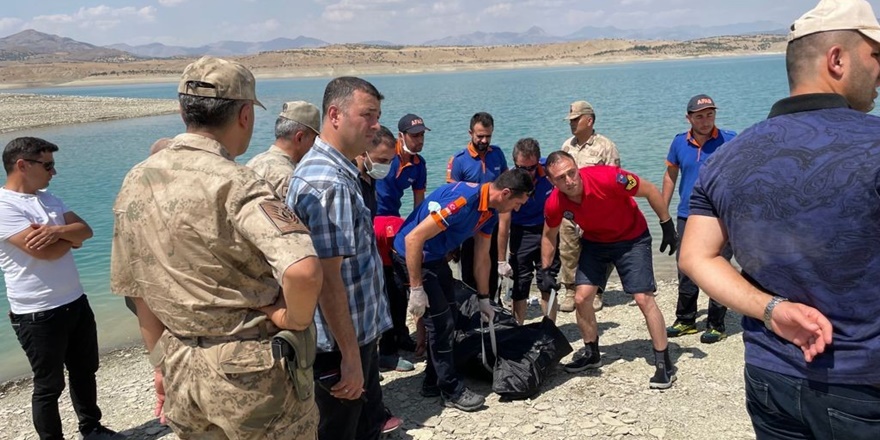 Ergani’de bir genç baraj gölünde boğuldu