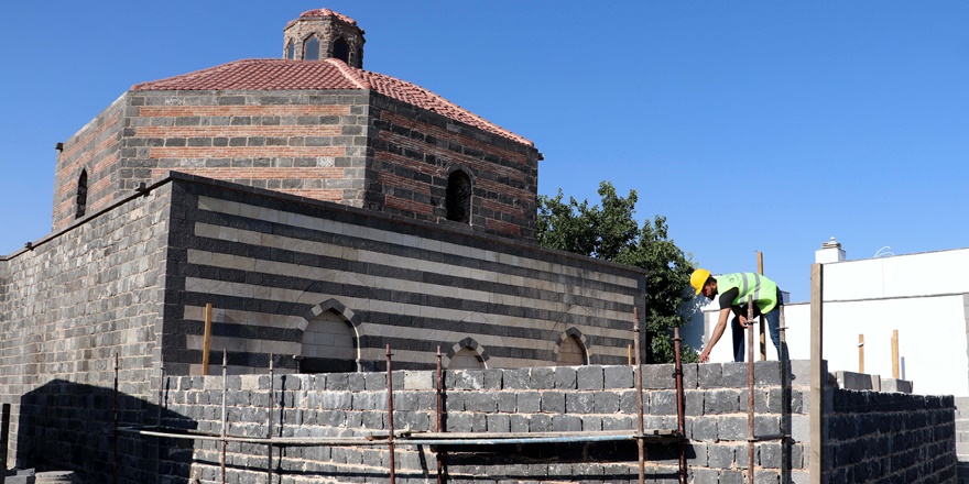 Diyarbakır'daki 454 yıllık “Paşa Hamamı”nda restorasyon