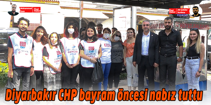 VİDEO - Diyarbakır CHP bayram öncesi nabız tuttu