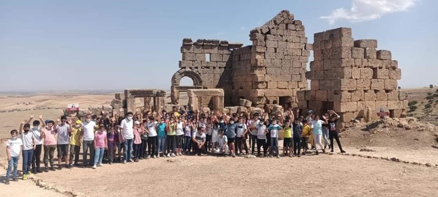 Zerzevan Kalesi'ne 'Telafide Ben de Varım' gezisi