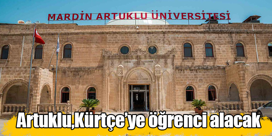 Artuklu Kürtçe’ye öğrenci alacak