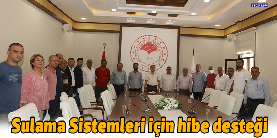 Sulama Sistemleri için hibe desteği