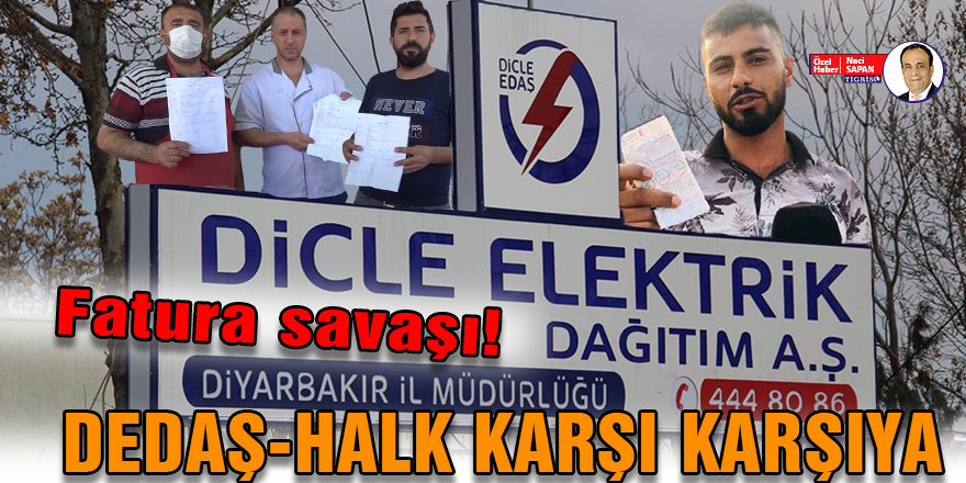 DEDAŞ-halk karşı karşıya
