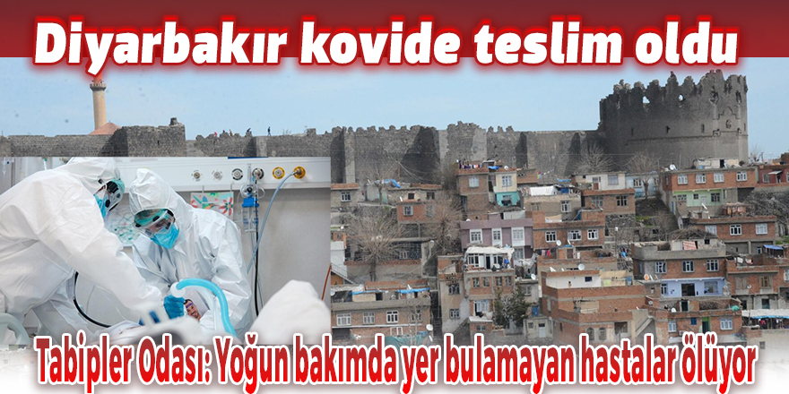 Diyarbakır kovide teslim oldu
