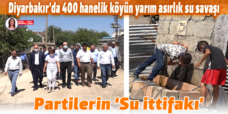 VİDEO- Diyarbakır’da 400 hanelik köyün yarım asırlık su savaşı