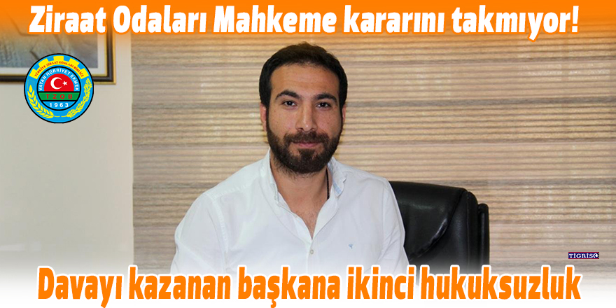 Davayı kazanan başkana ikinci hukuksuzluk