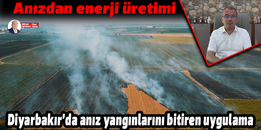 VİDEO- Anızdan enerji üretimi