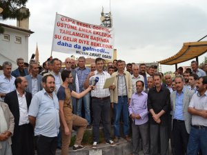 Hilvanlı çiftçi soruna çözüm arıyor