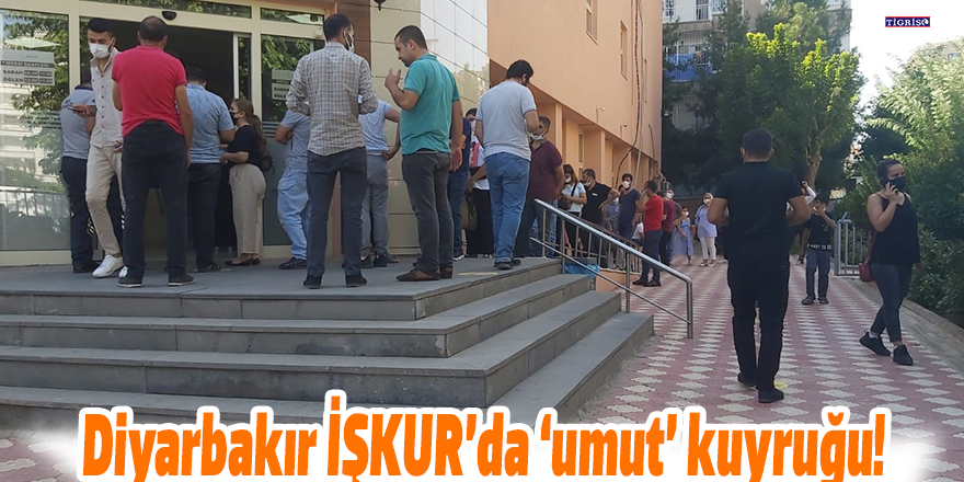 Diyarbakır İŞKUR’da 'umut' kuyruğu!