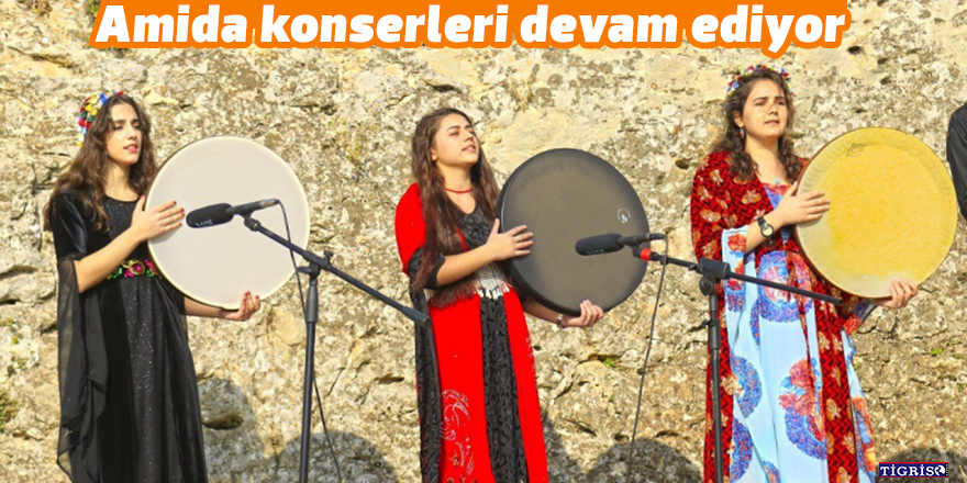 Amida konserleri devam ediyor