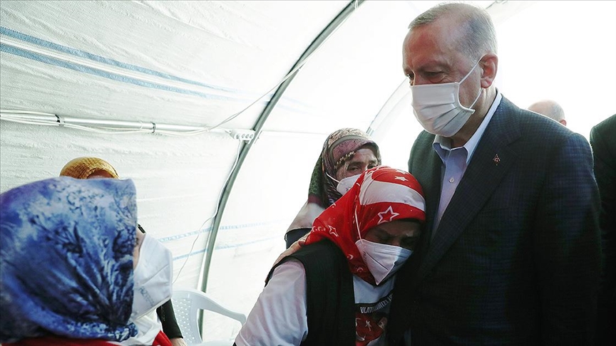 Erdoğan:  Zafer Diyarbakır annelerinin olacak