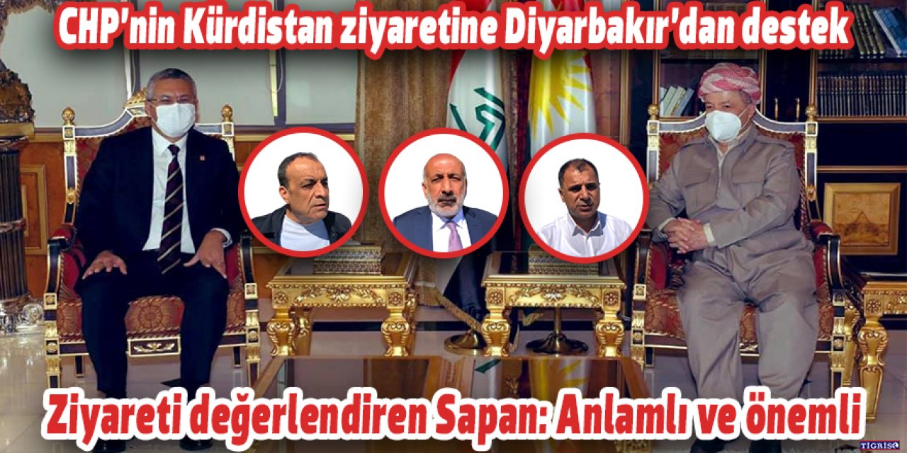 chp nin kurdistan ziyaretine diyarbakir dan destek