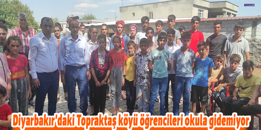 VİDEO - Diyarbakır’daki Topraktaş köyü öğrencileri okula gidemiyor
