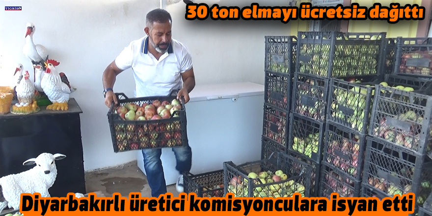 Diyarbakırlı üretici komisyonculara isyan etti