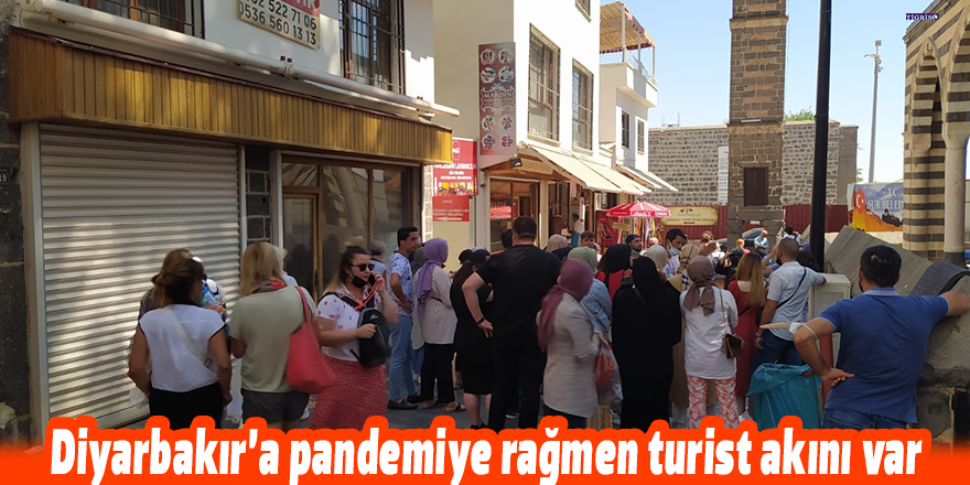 Diyarbakır’a pandemiye rağmen turist akını var