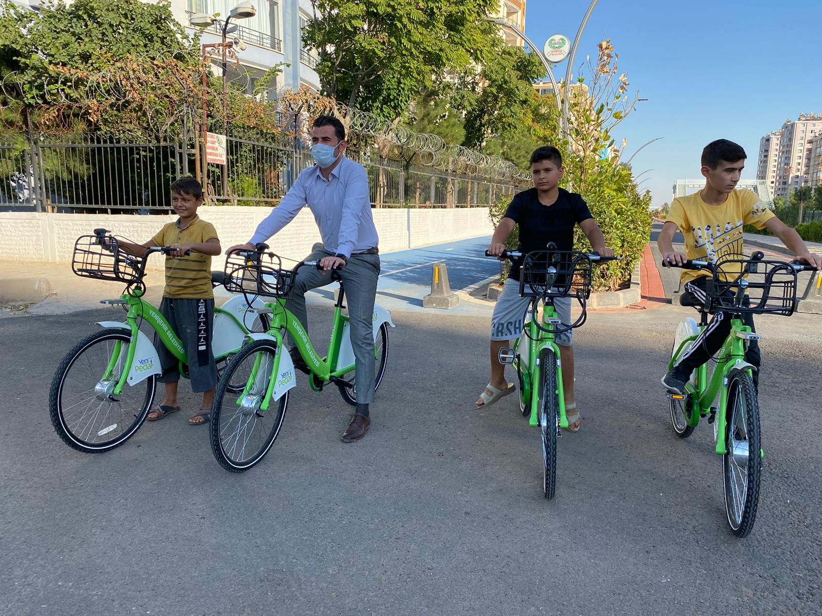 Diyarbakır'da aşı olana bir ay ücretsiz bisiklet kullanma imkanı