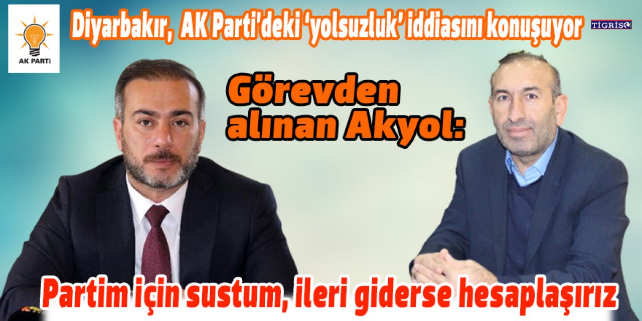 Diyarbakır, AK Parti'deki 'yolsuzluk' iddiasını konuşuyor