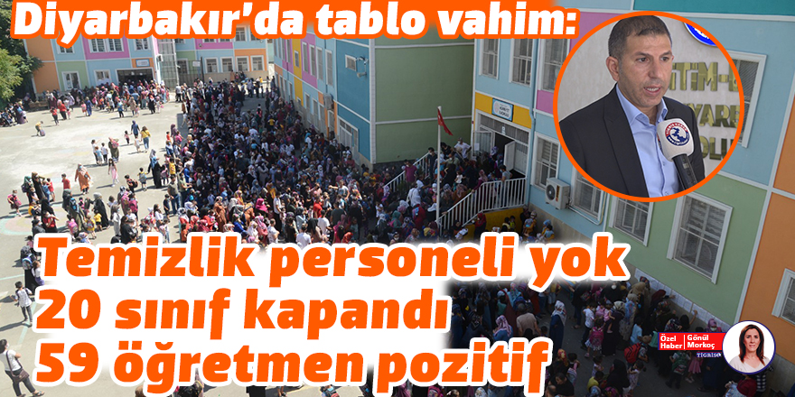 VİDEO - Diyarbakır’da tablo vahim: 59 öğretmen pozitif, 20 sınıf kapandı