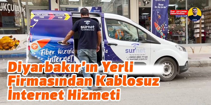 VİDEO - Diyarbakır’ın Yerli Firmasından Kablosuz İnternet Hizmeti