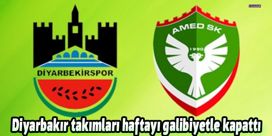 Diyarbakır takımları haftayı galibiyetle kapattı