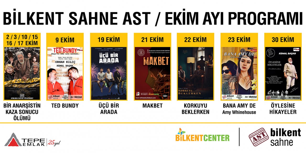 AST, Bilkent sahnede sezonu açıyor