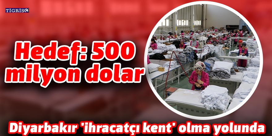 Diyarbakır 'ihracatçı kent' olma yolunda