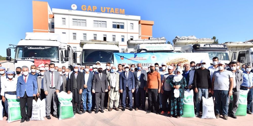 Diyarbakır’da 650 çiftçiye mercimek tohumu desteği