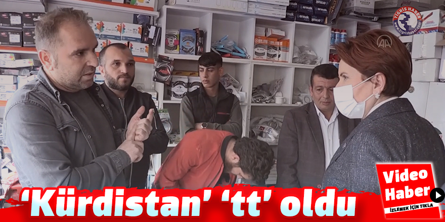 VİDEO - ‘Kürdistan’ ‘tt’ oldu