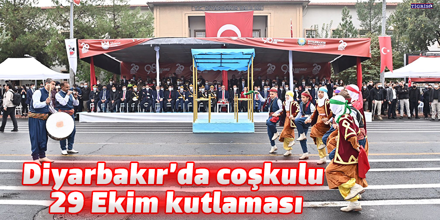 Diyarbakır’da coşkulu 29 Ekim kutlaması